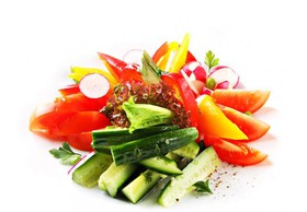 Микс из свежих овощей (ланч) - Фото
