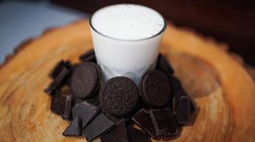 Молочный коктейль со вкусом печенья - Фото