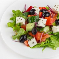 Греческий салат (вес) Фото
