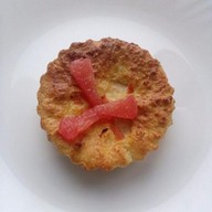 Грейпфрутово-творожный пирог Фото