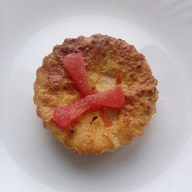 Грейпфрутово-творожный пирог - Фото