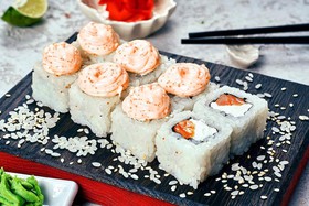 Лава с лососем - Фото