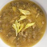 Итальянский куриный суп Фото