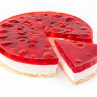 Клубничное чудо йогуртовый бисквитный Фото