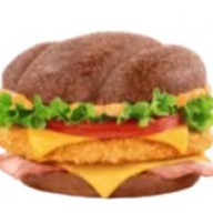 Бургер арбатский с курицей Фото