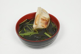 Мисо суп  с гедзе - эби - Фото