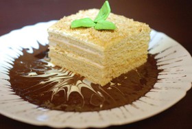 Торт «Медовый» - Фото