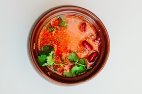 Суп с красной фасолью - Фото