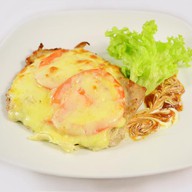Мясо по-французски с картофелем Фото