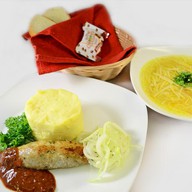Комплексный обед с люля-кебаб (суп) Фото