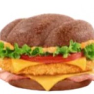 Бургер арбатский с курицей Фото