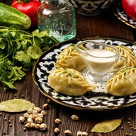 Манты с говядиной Фото