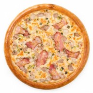 Карбонара пицца Фото