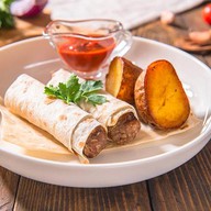 Люля-кебаб из баранины с картофелем Фото