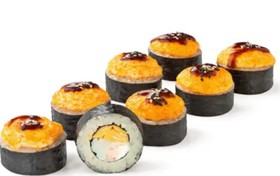 Запеченный сырный кальмар - Фото