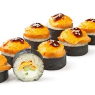 Запеченный с курицей Фото