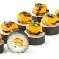 Запеченный с мидиями Фото