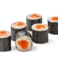 Мини-ролл с лососем Фото