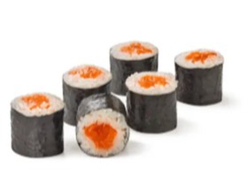 Мини-ролл с лососем - Фото