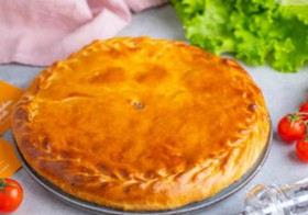 Осетинский с курицей и сыром - Фото