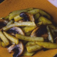 Картофель жареный с грибами Фото