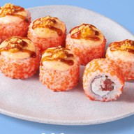 Ролл том ям с крабом Фото