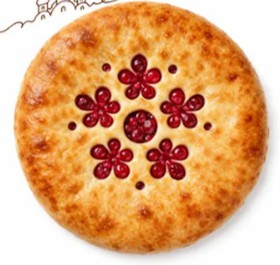 Постный пирог с вишней - Фото