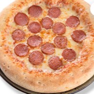 Пицца с сосисками Фото