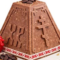 Пасха карамельная изба Фото