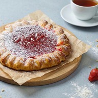 Пирог с джемом Фото