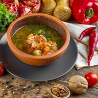 Суп с лососем по-царски Фото