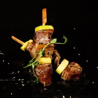 Мини шашлычок из телятины Фото