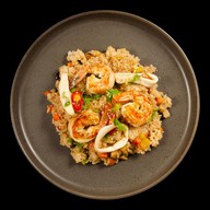 Рис чесночный вок Фото