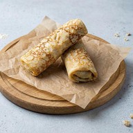 Блинчики с ветчиной и сыром Фото