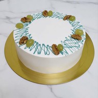 Торт виноград и дор блю Фото