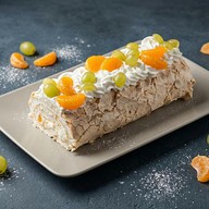 Рулет меренговый Фото