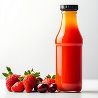 Клубнично-вишнёвый компот Фото