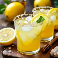 Лимонад имбирный с медом Фото