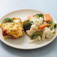 Премиум треска под шубой с овощами Фото