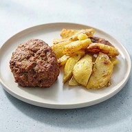 Котлета с картофелем по-деревенски Фото