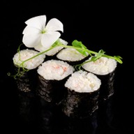 Классический ролл со снежным крабом Фото