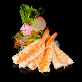 Сашими с тигровой креветкой - Фото