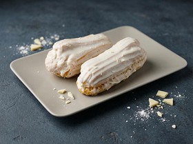 Эклер с белым шоколадом - Фото