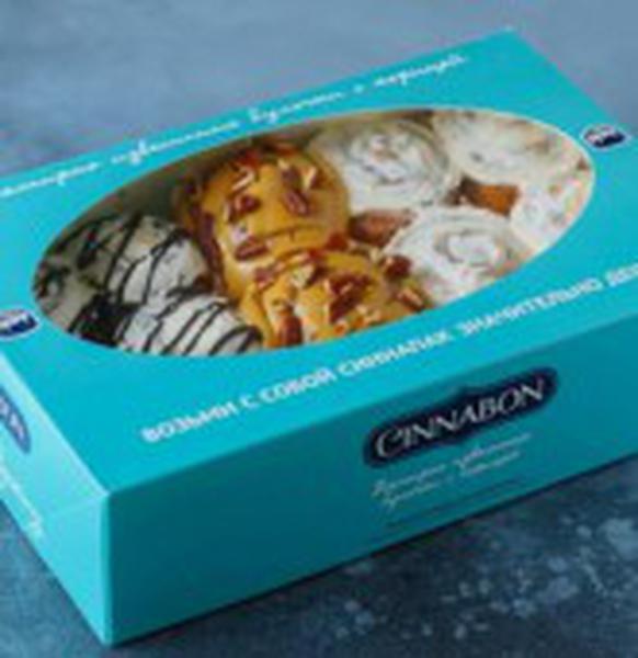 Упаковка для булочек Cinnabon