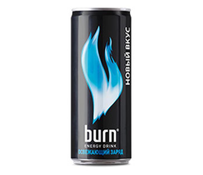 Вкусы энергетика берн. Энергетический напиток Берн. Берн освежающий заряд. Энергетический напиток "Burn" 0,250л.